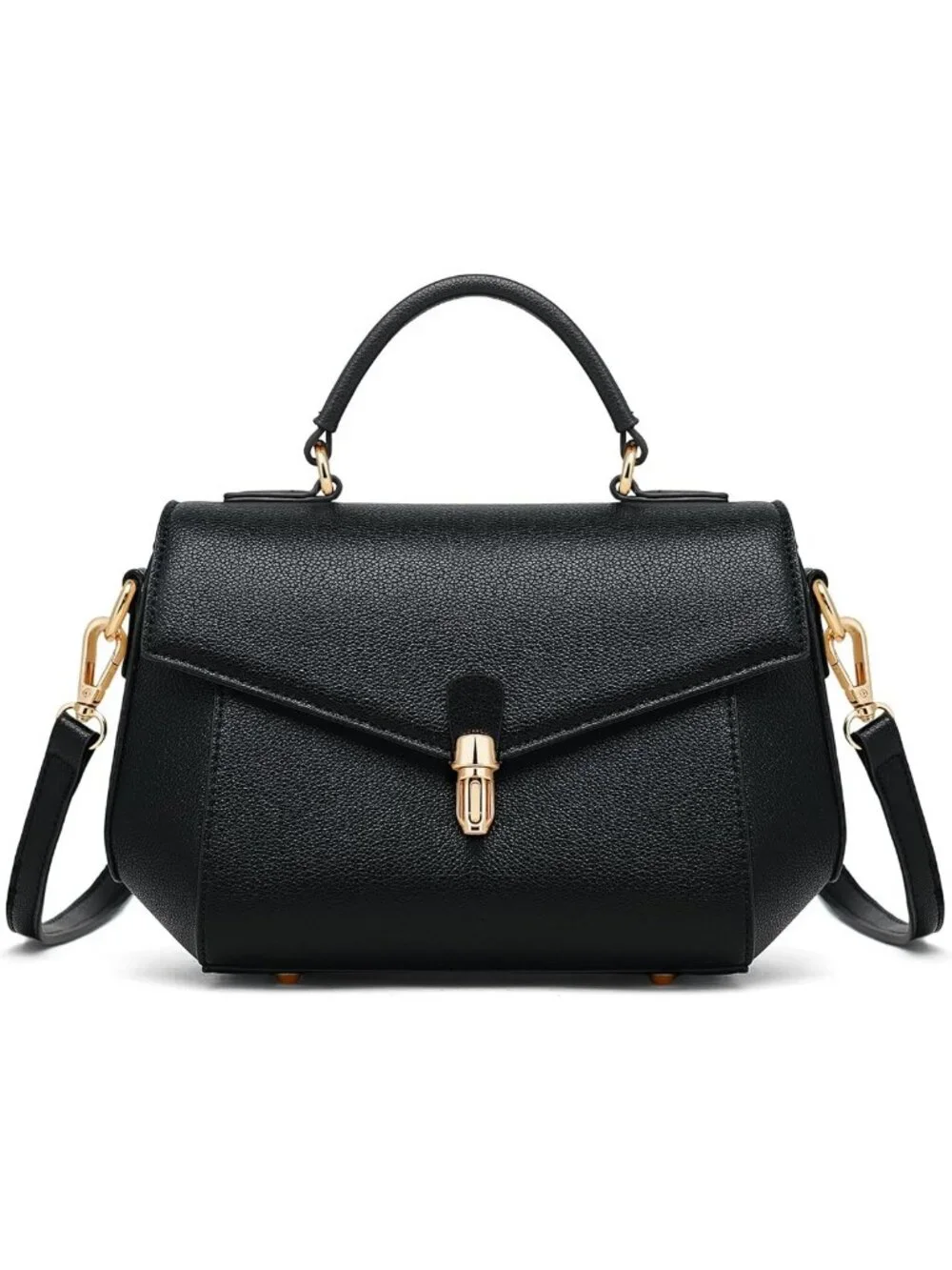 Trendy Vegan Leather Crossbody Bag for Women | Adjustable Strap Handbag
